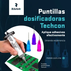 Ritetek Adhesivos Industriales - Puntillas dosificadoras Techon